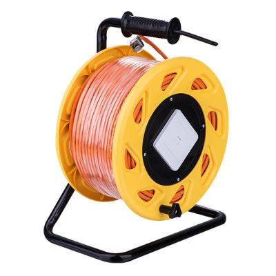 China Outdoor Cat 7 80m PVC Jacket Cable Extension with Cat6A Keystone Modules DCP1042 for sale