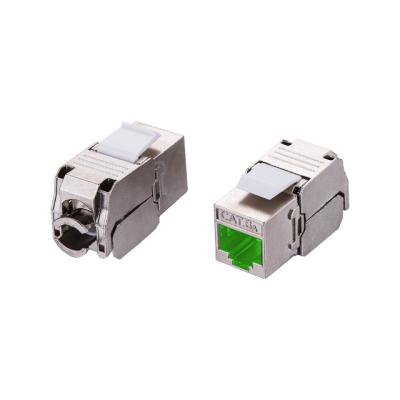 China Durable Using Category 6a Keystone Modules With Jack Connector Tooless Led Modular Type 180 Degree Protected Version DNM2023-1 for sale