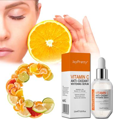 China Private Label Skin Care Face Serum Natural Organic Brightening Anti Wrinkle Anti Aging Moisturizing Whitening Vitamin C Serum for sale