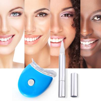 China Teeth Whitening Teeth Whitening Kits And Teeth Whitening Pen Dental Bleaching Private Logo Home Use Lighting LED Light Syringe Set for sale