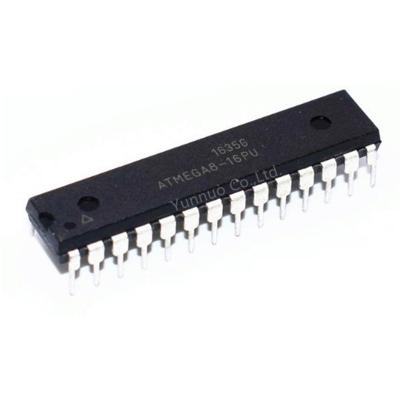 China New ATMEGA Electronic Components Microcontroller Chip ATMEGA8A ATMEGA8A-16PU 168MHz for sale