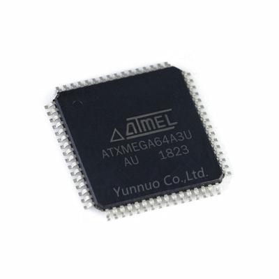 China New micro ATXMEGA64A3-AUR ATXMEGA64A3-AU ATXMEGA64A3U-AU 168MHz controller chip for sale