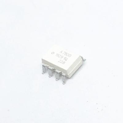 China New Original Import A7800 Isolation Industrial Amplifier Optical Coupler HCPL-7800-500E SOP8 SMD for sale