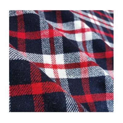 China Anti Pill Guaranteed Quality Scandinavian Style Cotton Polyester Woven Flannel Textiles for sale