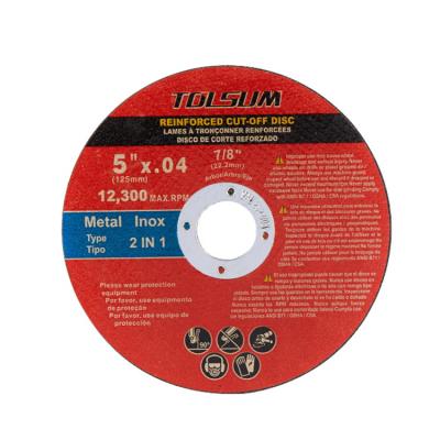 China Fast Cutting Disc Wheel Premium Durable Cheap Price Grinding Wheel 125*1.0*22.2 for sale