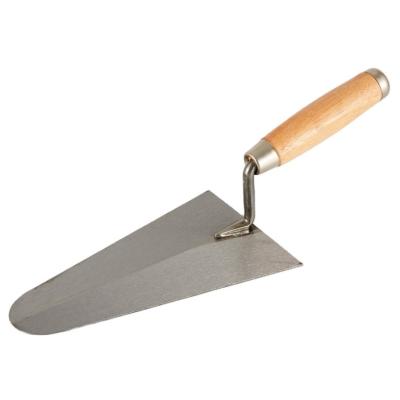 China Carbon Steel Trowel Guaranteed Quality Handle Pointing Trowel Concrete Steel Wood Plastering for sale