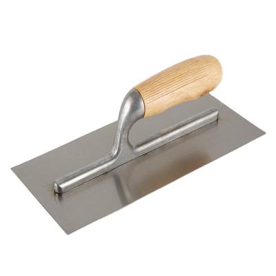 China Aluminum Connection Handle SQUARE Concrete Float Trowel Stainless Steel Material Wood Mason for sale