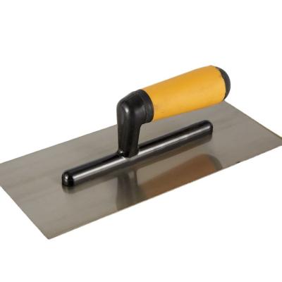 China High Quality Plastic Soft Carbon Steel Widely Used Small Handle Plastering Trowel for sale