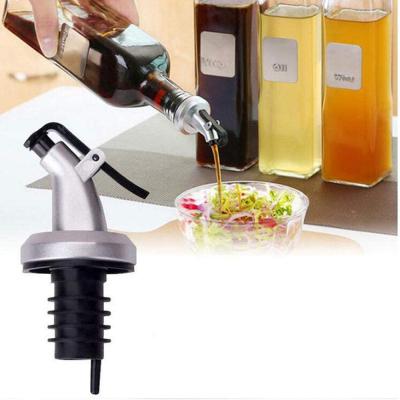 China Wisdom Poering Leak-Proof Olive Oil Bottle Stopper Spout Dispenser Wine Pourer forOil,Vinegar,Salad,Wine for sale