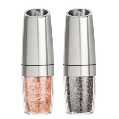 China Stainless Steel Viable Salt Adjustable Pepper Mill and Salt Grinder, Pepper Grinder for sale