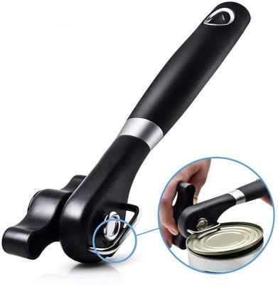 China Safety Manual Kitchen Viable Can Opener for Restaurant No Sharp Can Opener Tool Side Cut Manual Can Opener Hand Held for sale