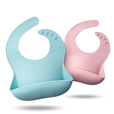 China Factory Price Viable Silicon Bib Wholesale Baby For Waterproof Silicone for sale