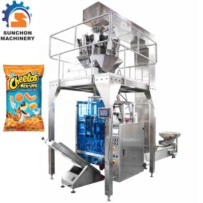 China Small Products 20g 50g Puff Snacks Packing Machine Manufacturer for sale