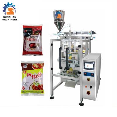 China Chemical Automatic Fruit 1kg Liquid Jam Filling Packing Machine for sale