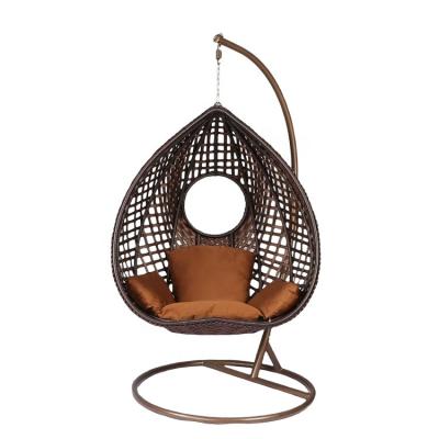 China Modern Furniture Leisure Patio Swing Chair Hanging Garden Indoor Outdoor Swing Egg Chair for sale