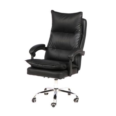 China High Quality Cheap Ergonomic Comfortable Executive Manager Modern Home Office Leather and Mesh Height Adjustable Swivel Office Chairs for sale