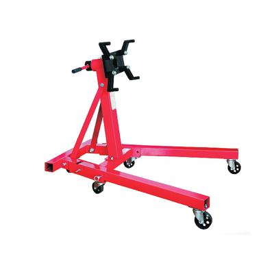 China Stand Foldable Repair Machine Tool Mechanical Transmission Jack With Universal And Fixed for sale