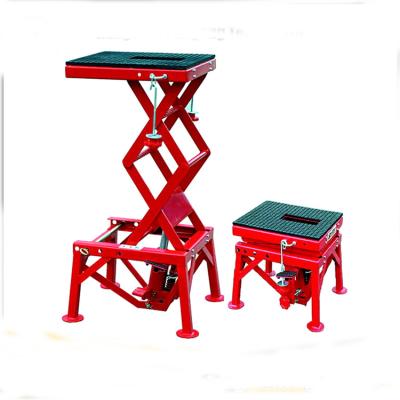 China Hot Sale Lifting Classic Type 350MM Height Car Jack / Electric Red Hydraulic Jack Hydraulic Equipment for sale