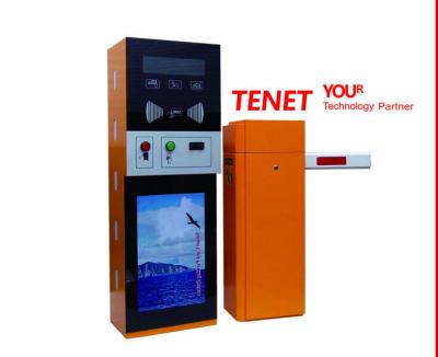 China 220V Orange Parking Lot Management System With Ticket Box / Rfid Card Reader for sale