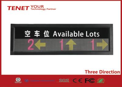 China Digital Display Screens Parking LED Display TED-7031 AC220V Three Directions RS485 for sale