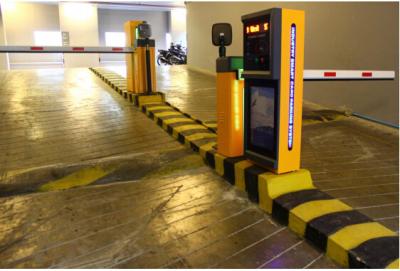 China RFID based parking management system with automatic card dispenser for sale