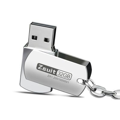 China Key Chain Universal Metal USB 4GB 32G U Disk High Speed ​​U Disk Customized LOGO Hot Selling Spinning Disk for sale