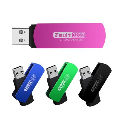 China Universal big promotion and large rotation custom usb flash drive usb 2.0/3.0 memory card multicolor custom usb flash drive for sale