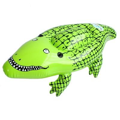 China Best Price Top Quality Full Size PVC Inflatable Alligator Ride-On Inflatable Water Toy for sale