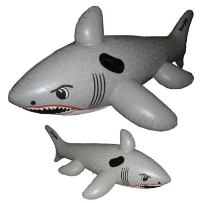 China PVC Normal Suitable Prices Good Quality Shark Rider Kid Inflatable Swimming Pool Inflatable Floating Float for sale