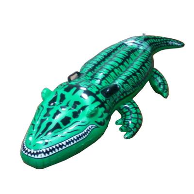 China Custom Made High Quality Full Size PVC Water Toy Pool Float Mat Inflatable Inflatable Alligator Ride-On for sale