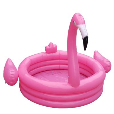 China Normal PVC Guaranteed Quality Inflatable Swimming Pool Kids Unique Customization Flamingo Pool for sale