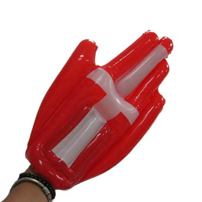 China Realistic modeling. Safe and harmless. Inflatable Cheering Hands Factory Customized Wholesale PVC Inflatable Toys Advertising Inflatable Hand for sale