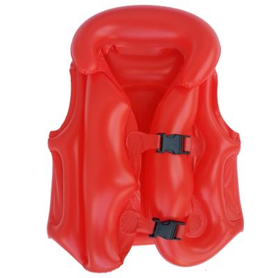 China Unisex Kids Swim Training Custom Inflatable Life Jacket / Inflatable Swim Vest - for sale