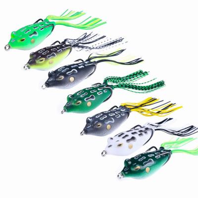 China The new style 5.5cm/11g high quality soft plastic frog soft plastic lure fishing lures for sale