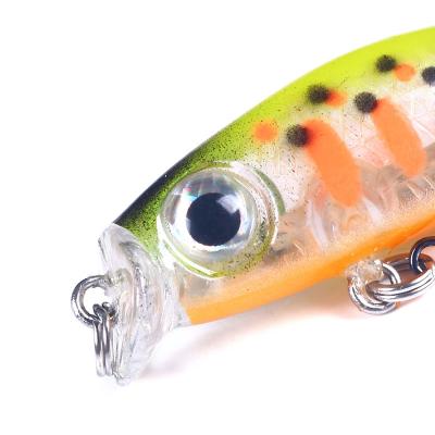 China ABS Hard Plastic Fishing Tackle Lure 4.2cm/3.1g Water Wobbler Handmade Fishing Anchoring Lure for sale