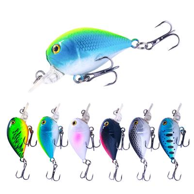 China Fishing Factory Sea Fishing 5.5G High Quality 5CM Mini Lure Low Bait Seawater Artificial Crankbaits Crankbaits for sale