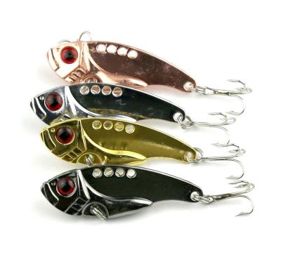 China 2018 Hot Sale Metal Fishing Lure Bait Blade VIB Swimbait Metal Jigs for sale