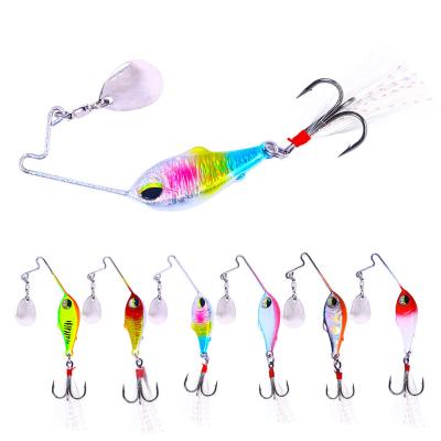 China Outdoor activities fishing new style vibes for spooning bait 15G/20G VIB metal sinking lures made ahead for sale