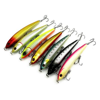 China High Quality Wholesale Simulation Low Bait Hook Single Hook Artificial Fishing Lure Jerkbait Sinking Fishing Tackle Hard Lure Fishing Product for sale