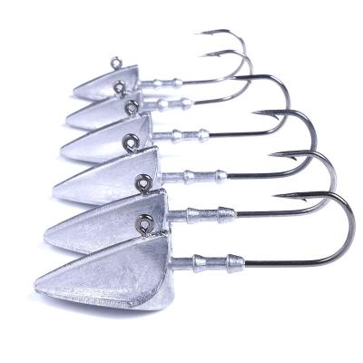 China High Quality Outdoor Head Hook Lead Hook Artificial Fishing Lure Building Hook for sale