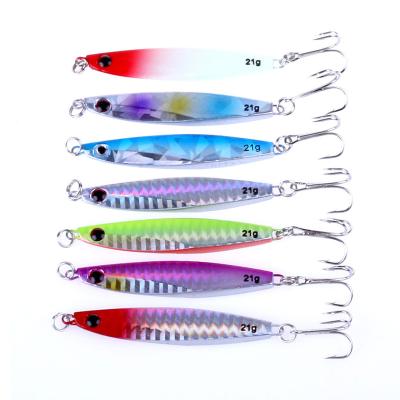 China Lead Fishing Lures 7cm Metal 21g Lead Fish Bait Jig Fishing PESCA for sale