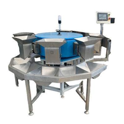 China Fish Processing Plant Automatic Live fish and crab processing Weight grader for sale