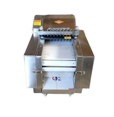 China Meat Processing Equipment Commerical Chicken Cube Cutter Frozen Meat Dice Cutting Machine Fish Meat Dicing Machine food machine for sale