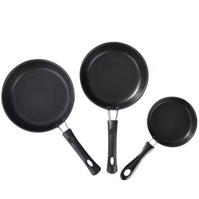 China Sustainable Kitchenware China Environmental Protection Iron Cookware Sets Multifunctional Milk And Frying Pan for sale