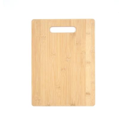 China Viable Logo Engraved Kitchen Bamboo Wood Custom Natural Cutting Board Bamboo Wood Choppers for sale