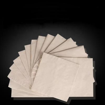 China White Pure Pulp Tissue Disposable Wood Paper Napkin Thick Soft For Restaurant for sale