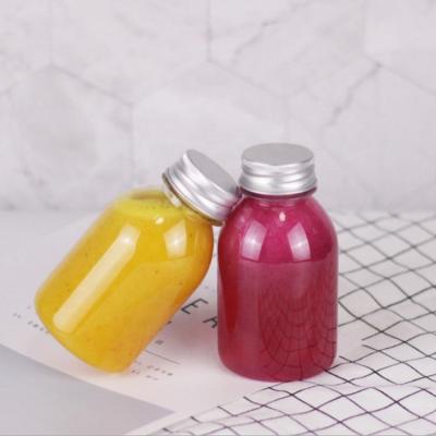 China food & Beverage Packaging 300ml/350ml/400ml/500ml Empty Clear Pet Beverage Juice Drinking Plastic Bottle for sale