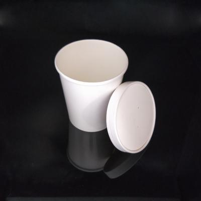 China DOUBLE WALL Disposable Compostable Food Container To Go Kraft Paper Soup Cups for sale