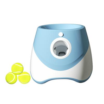 China Viable Custom Squeaky Automatic Tennis Balls Practice Machine Launcher Training Dog Speed ​​Exercise Trainer Pet Toy For Dogs for sale