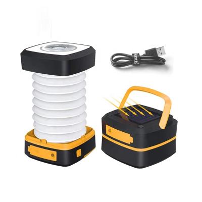 China LANDSCAPE LED Camping Lantern Lights , USB Rechargeable And Solar Powered Camping Lantern for sale